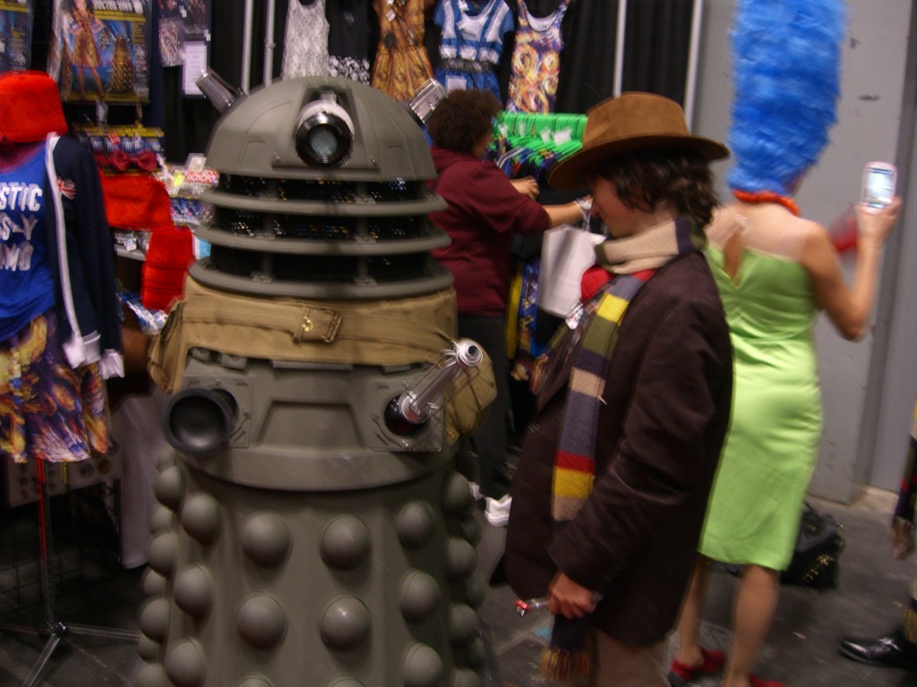 Dalek and 4th Doctor